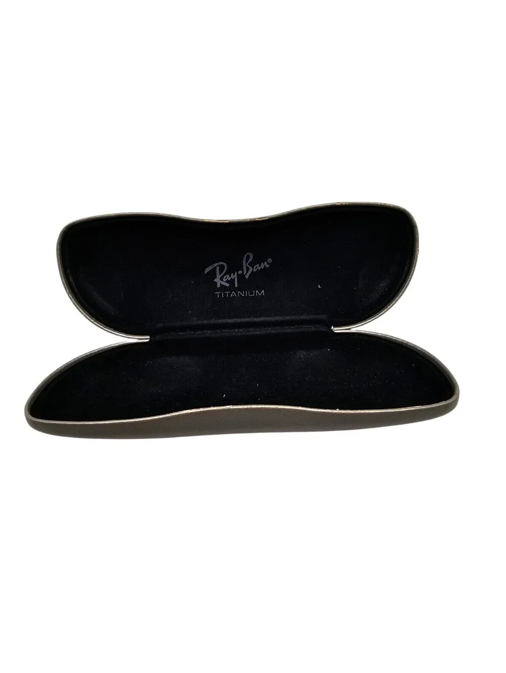 Ray-Ban Titanium Glasses / Sunglasses Hard Protective Gray Case